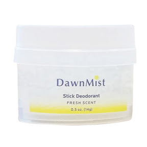 DawnMist Stick Deodorant C02-0217501-8100 - 0.5 oz stick deodorant in travel size plastic applicator with push-up bottom. Clean fresh scent. Helps prevent odor.