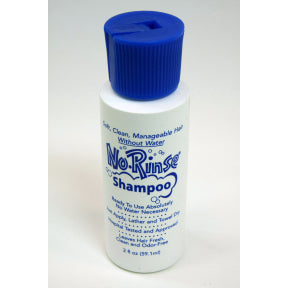 No Rinse Shampoo C03-0120101-8200 - 2 fl oz travel size no rinse shampoo in plastic bottle. Ready to use, absolutely no water necessary. Hospital tested and approved.