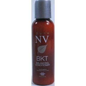 Pure NV BKT Balancing Conditioner C03-0279801-8200 - 2 fl oz travel size conditioner in plastic bottle.