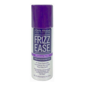 Frizz-Ease Moisture Barrier Hairspray C03-0453701-9200 - 2 oz travel size aerosol hair spray. Firm hold. Helps block humidity & combat frizz.