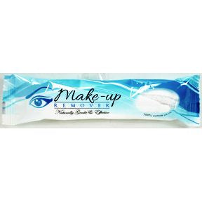 Make-up Remover Cotton Towel C05-0261701-9100-individual wrapped make-up removing cloth.