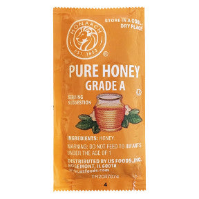 Heinz Honey Packet F01-0500100-1100 - 9 gram honey in individual size packet. U.S. Grade A honey.
