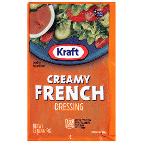 Kraft® Creamy French Dressing (1.5 oz pouch) F02-0000341-0300