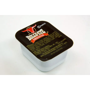 Bullseye Original BBQ Sauce F03-3103100-2000 - 1 oz BBQ sauce in sealed cup. A convenient travel size for on the go.