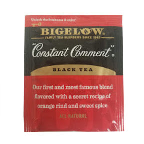 Bigelow Constant Comment Tea F20-1623807-0000 - Single tea bag in sealed packet.