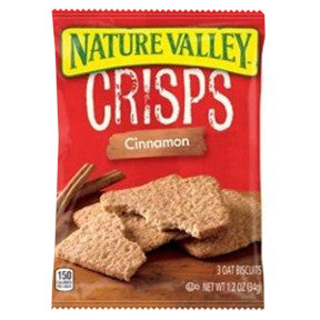 Nature Valley® Crisps Cinnamon F30-4029131-8100-1.2 oz. package of 3 biscuits.