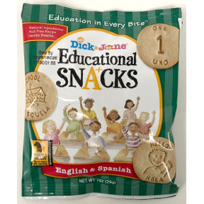 Dick & Jane Educational Snacks English & Spanish, F32-3935606-8100