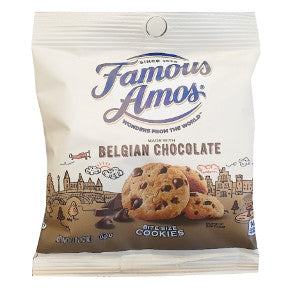 Famous Amos® Belgian Chocolate Chip Bite Size Cookies F32-3965610-8200