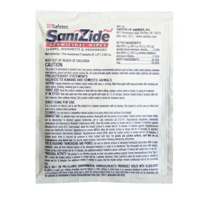 SaniZide Plus® Germicidal Wipes J03-0132201-1000