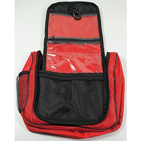 Bag, Multi Pocket Hanging Toiletry Bag Red S04-0289917-9461-red, light weight toiletry bag.