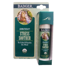 Badger® Stress Soother - Stick V03-0270702-9100-0.6 oz. aromatherapy stick. To calm & soothe the mind.