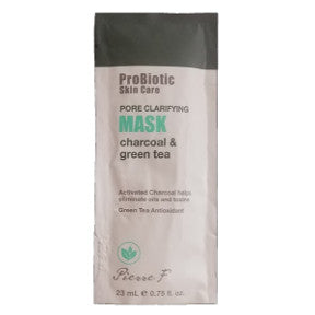 Pierre F ProBiotic Skin Care Pore Clarifying Mask BC2-0189407-1400 - 0.75 fl. oz. packet. Charcoal & Green Tea.