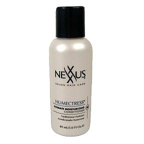 Nexxus Humectress Conditioner BC3-0275001-8300 - 3 oz conditioner in travel size plastic bottle.