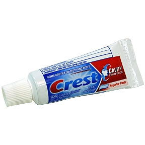Crest Cavity Protection Toothpaste (unboxed) C01-0114101-8100 - 0.85 oz travel size toothpaste tube. Fluoride toothpaste.