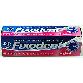 Fixodent Denture Adhesive Cream C01-0318901-8100