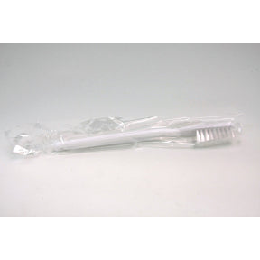 Generic 28 Tuft Toothbrush C01-0459904-0000 - Toothbrush in cellophane wrapper.