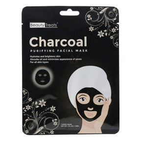 Beauty Treats® Charcoal Purifying Facial Mask, C02-0148114-1400