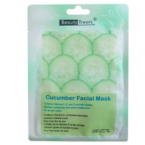 Beauty Treats® Cucumber Facial Mask, C02-0148115-1400