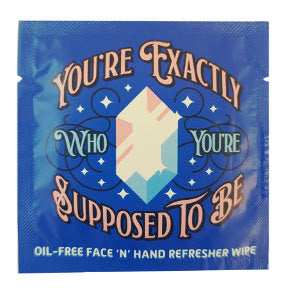 LA Fresh® You're Exactly Who You're Supposed To Be - Face and Hand Refresher Wipe C02-0216806-1000