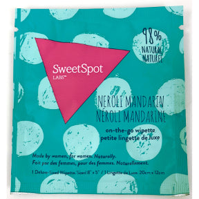 SweetSpot Labs® on-the-go wipettes- Neroli Mandarin, C02-0252106-1000