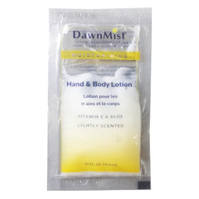 DawnMist hand and body lotion packet C02-0317501-1100 - 0.35 fl oz packet