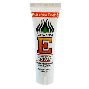 Fruit of the Earth Vitamin E skin care cream C02-0340203-8100 - 0.75 oz plastic tube.