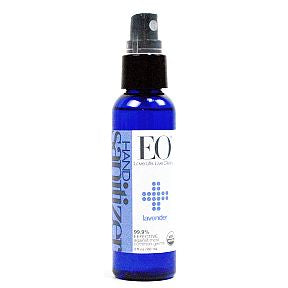 EO® Hand Sanitizer - Lavender 2 fl. Oz. C02-0351513-8200-1 pump spray bottle. 99.9% effective against most common germs. USDA Organic.