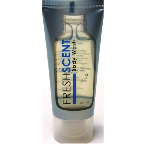 Freshscent Body Wash 1 oz. C02-0714900-8100 - 1 oz. tube of body wash.