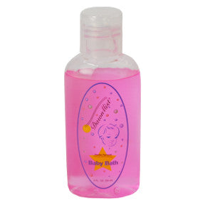 DawnMist Baby Bath C02-0717502-8200 - 2 fl oz baby bath in travel size plastic bottle. Gentle formula.
