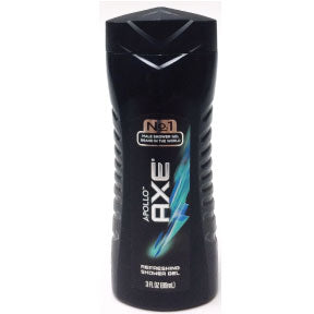 Axe® Apollo Refreshing Shower Gel C02-0722201-8300 - 3 fl. oz. bottle. No.1 Male shower gel brand in the world.