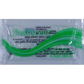 Freshscent All-N-One (packet) C03-0114902-1100 - 0.34 oz travel size all in one personal care gel in individually sealed packet.