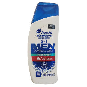 Head & Shoulders 2 in 1 Old Spice Pure Sport Dandruff Shampoo 3 oz, C03-0119810-8300
