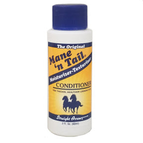 Mane 'n Tail Moisturizer-Texturizer Conditioner C03-0255201-8200 - 2 fl oz travel size conditioner in plastic bottle. For thicker, healthier looking hair.