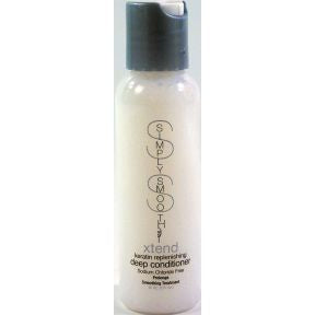 Simply Smooth Xtend Keratin Replenishing Deep Conditioner C03-0278403-8200.2 fl oz in plastic bottle.