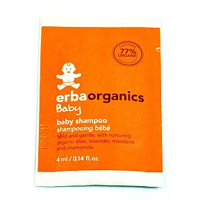 Erbaorganics Baby baby shampoo sachet C03-0378301-1000