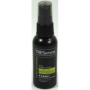 TRESemme Hair Spray - pump C03-0421101-8200 - 2 fl oz travel size hair spray in plastic pump bottle. Super hold.