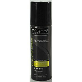 TRESemme Hair Spray - Aerosol C03-0421101-9100 - 1.5 oz travel size Extra Hold hair spray in aerosol can.