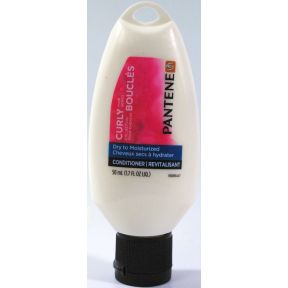 Pantene Conditioner Curly Hair Series C03-0520302-8200 - 1.7 fl oz plastic bottle.