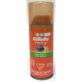 Gillette Fusion5 Hydra Gel C04-0118005-8200 -2.5 aerosol can. Advanced Glide Technology.