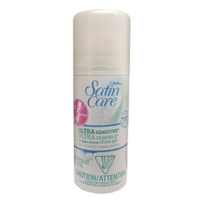 Gillette® Satin Care® ULTRA Sensitive Skin Shave Gel C04-0118007-8200