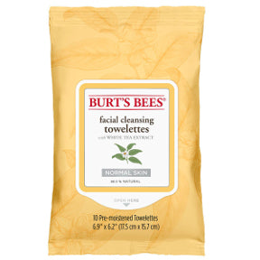 Burts Bees® Facial Cleansing Towelettes with White Tea Extract, C05-0203003-8200