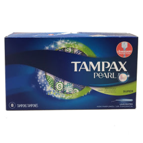 Tampax® Pearl Super Unscented 8 count, C08-0128425-4300