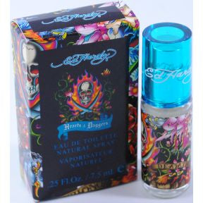 Ed Hardy Hearts & Daggers Eau de Toilette Spray C11-0481201-8200 - .25 fl oz spray pump bottle in box
