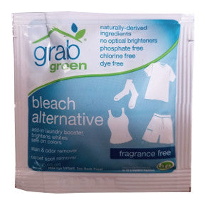 grabgreen bleach alternative - fragrance free (packet) D01-0164411-1200 - 18 g (063 oz) single use packet