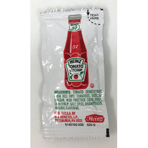 Heinz® Ketchup 9 gram, F01-0100100-1101, 9g ketchup in individual size packet.
