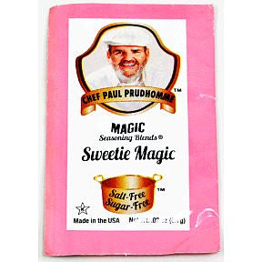 Chef Paul Prudhommes® Magic Seasoning Blends® Sweetie Magic F01-0941250-1000-.02 oz. single use packet. Salt-Free. Sugar-Free.