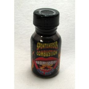 Ass Kickin' Spontaneous Combustion Hot Sauce F03-0340113-3100 - 0.75 oz hot sauce in plastic bottle. A convenient travel size for on the go.