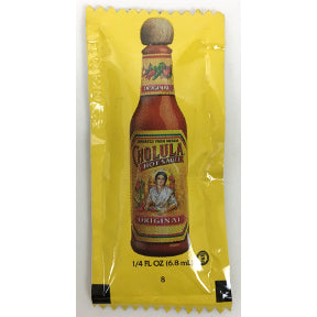 Cholula Hot Sauce F03-3363301-1100 - 0.25 oz. hot sauce in individual size packet.