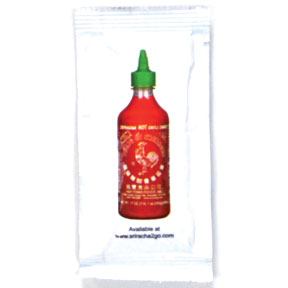 Huy Fong® Sriracha Packets F03-3487901-1100 - 5 g. packet.