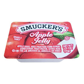 Smucker’s Apple Jelly F04-0004902-0100 - 1/2 oz cup